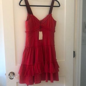Cinq a sept never been worn pink mini dress